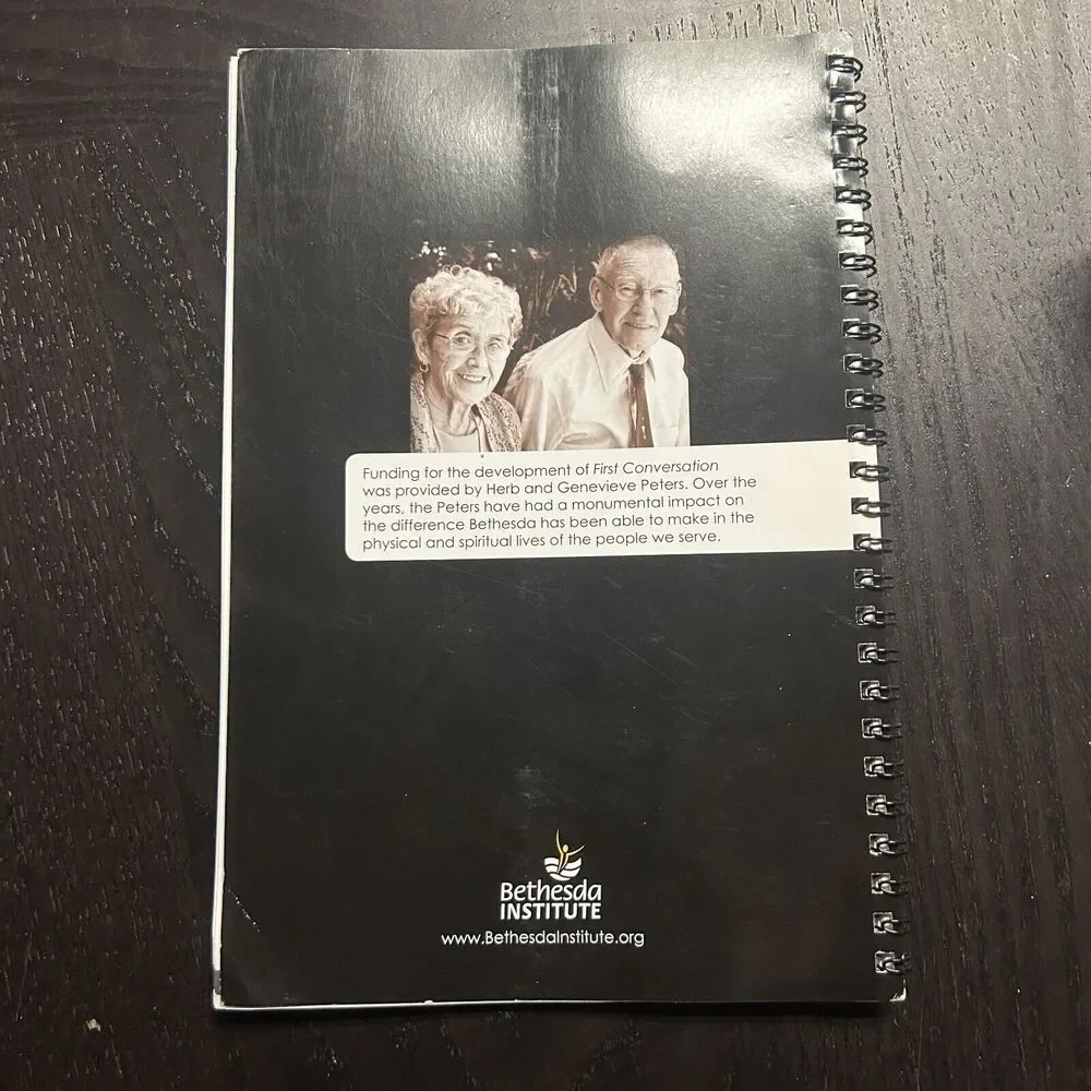 First Conversation 2010 Guide for Pastoral Support Child w/ Disability Bethesda